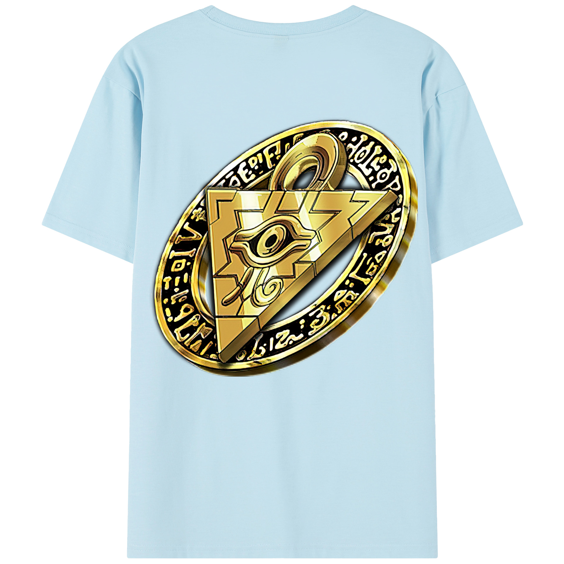 （画像用） 遊☆戯☆王 Yu-Gi-Oh! 綿100％半袖Tシャツ（背面プリント）
